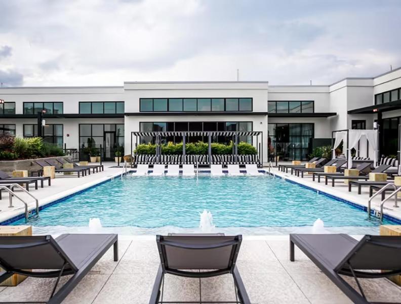 애틀랜타 Modern Luxury At The Interlock 아파트 외부 사진