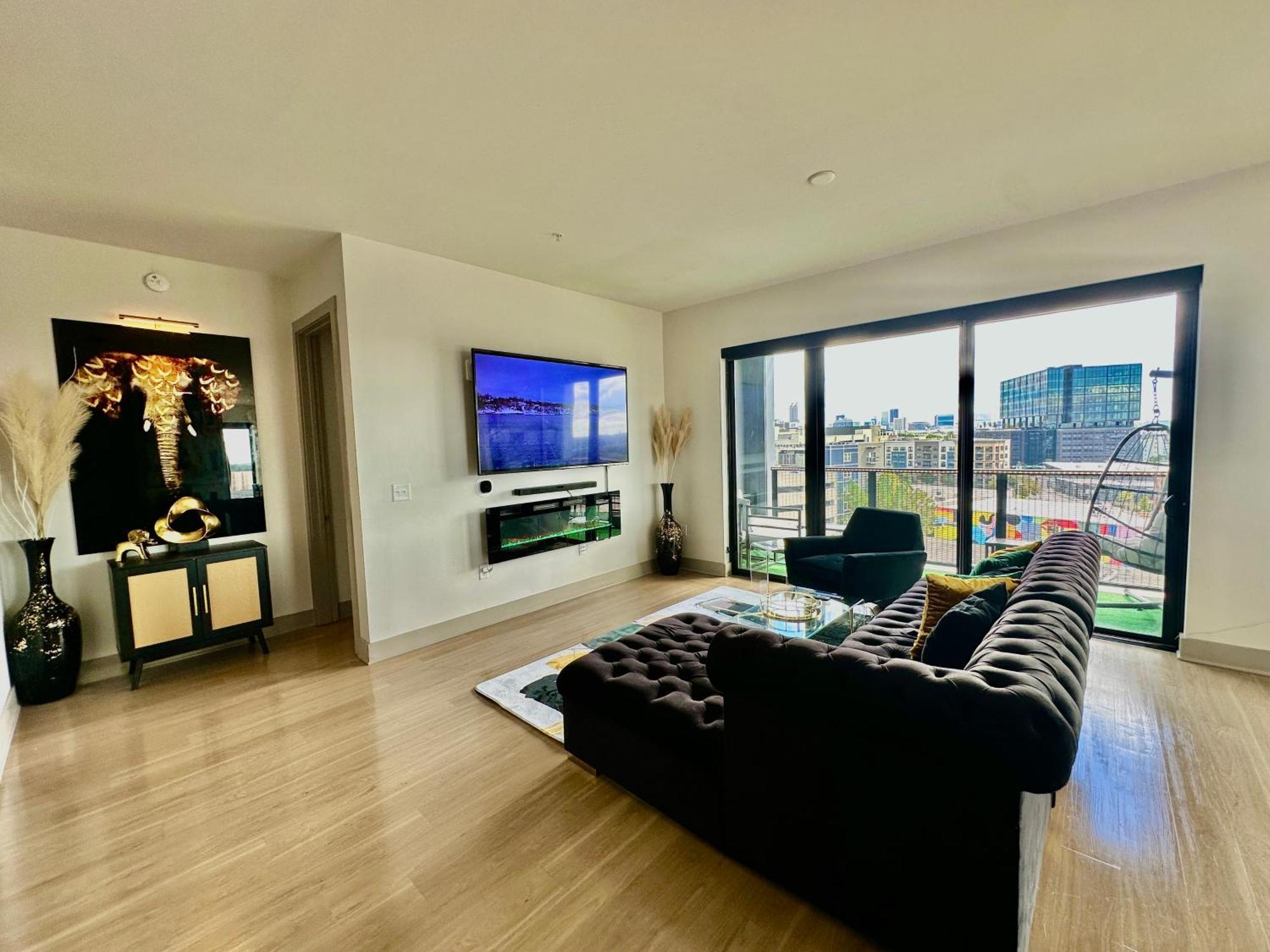 애틀랜타 Modern Luxury At The Interlock 아파트 외부 사진